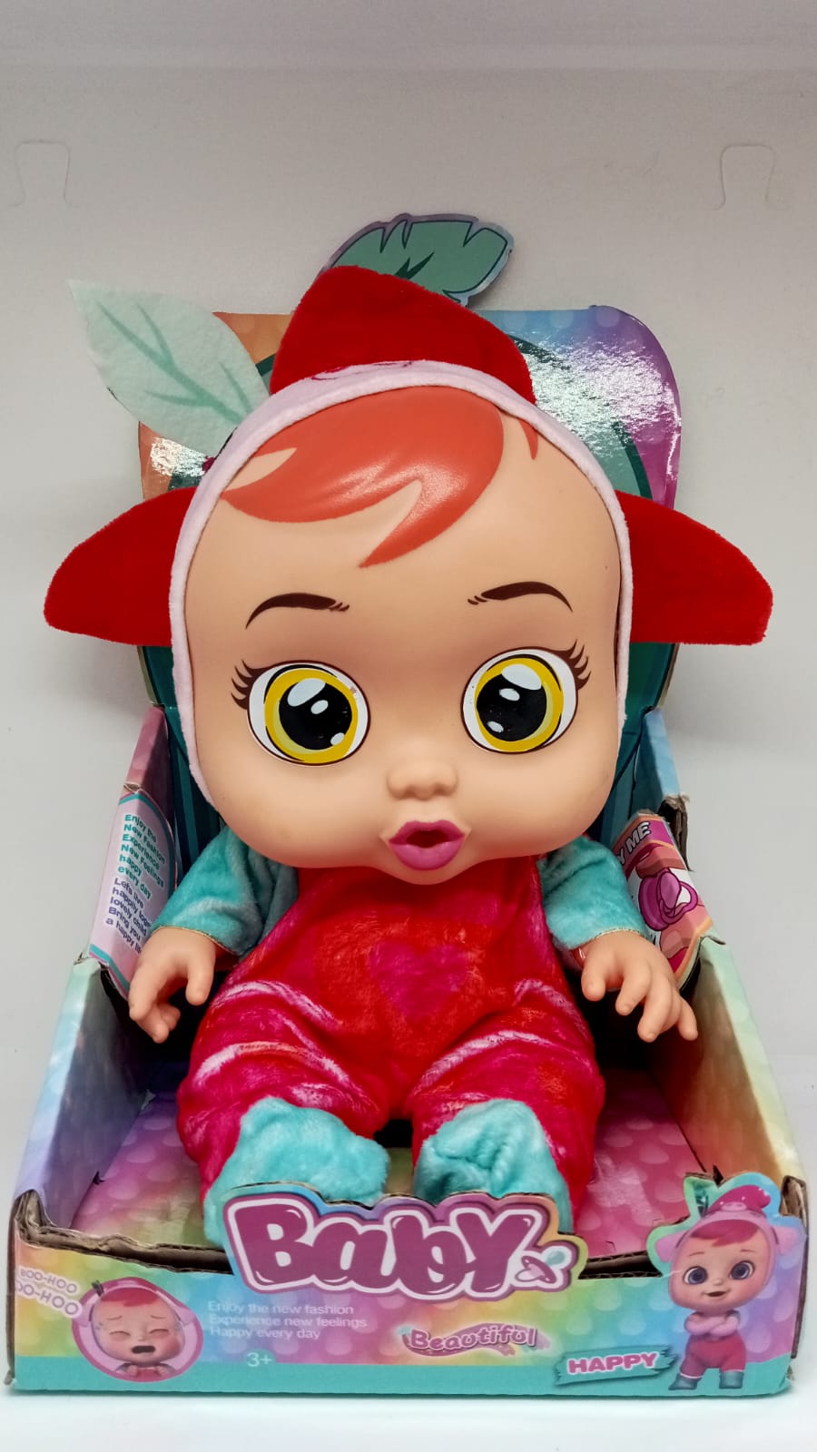 Vista 3 de Cry baby muñeca pequeña - DISEÑO: CAPERUCITA